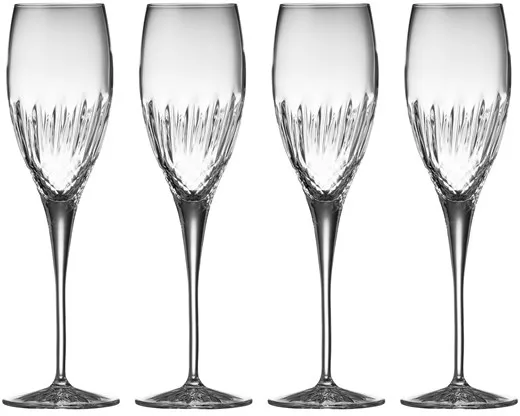 Luigi Bormioli Diamante champagne glass 4 pcs