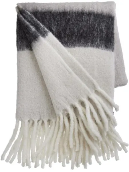 Cozy Living Mathea Tæppe Striped Dove Grey